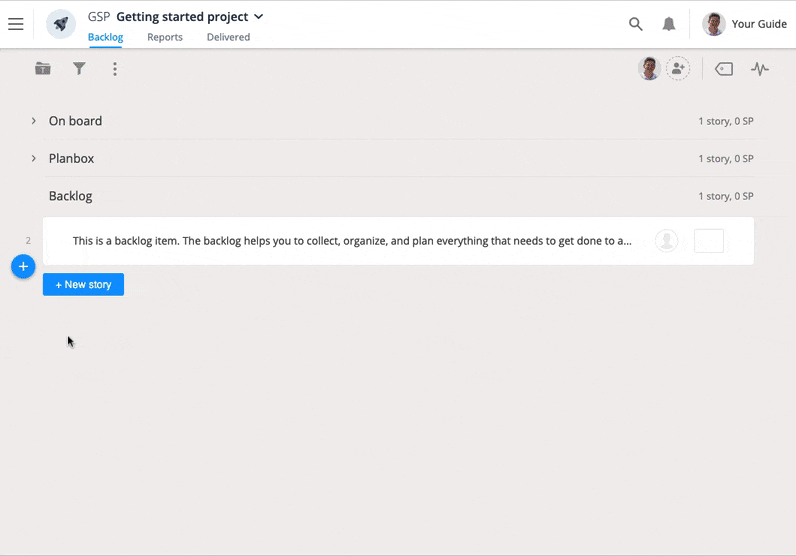 Add multiple stories